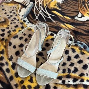 Women Silver Heels - Lightly Worn